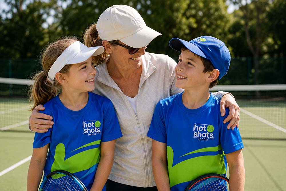 Kids Hot shots tennis lessons - northern beaches 