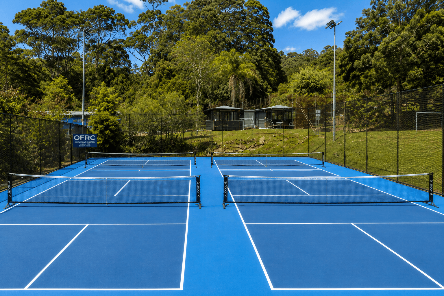 Purpose-built pickleball courts in Oxford Falls, Frenchs Forest NSW